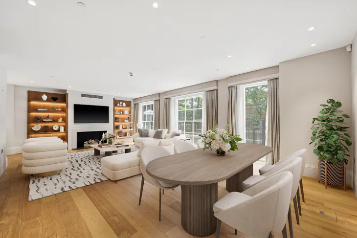 Flat Hortensia Road in London