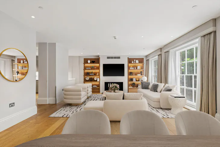 Flat Hortensia Road in London