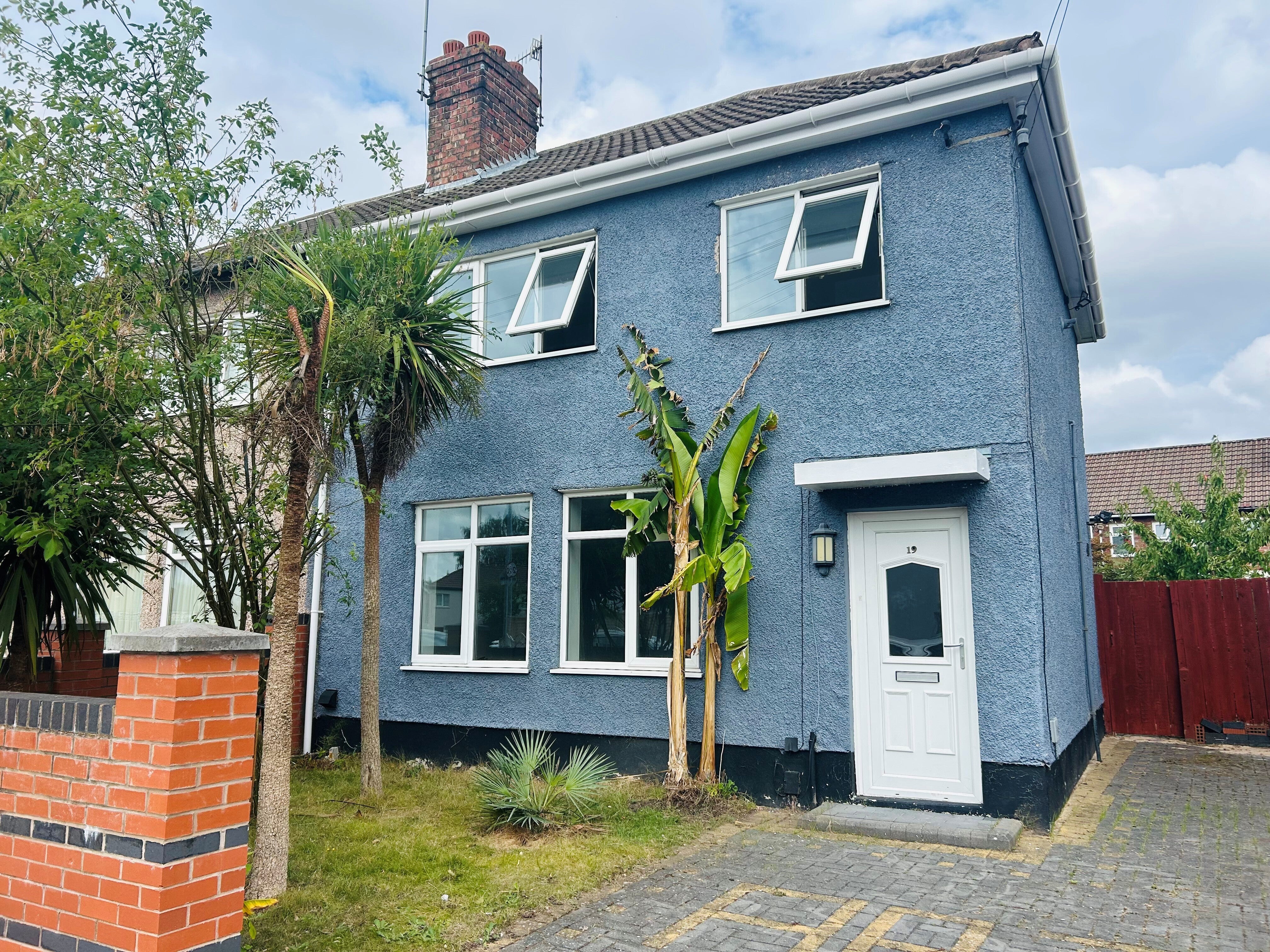 House Verney Crescent in Liverpool