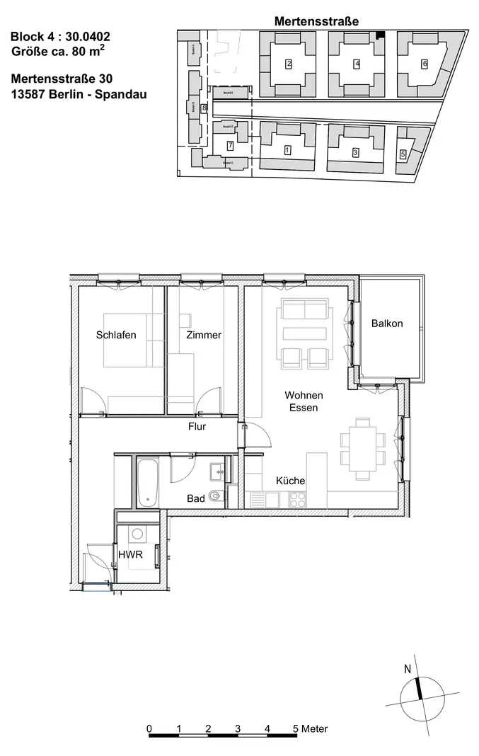 Wohnung Mertensstraße in Berlin