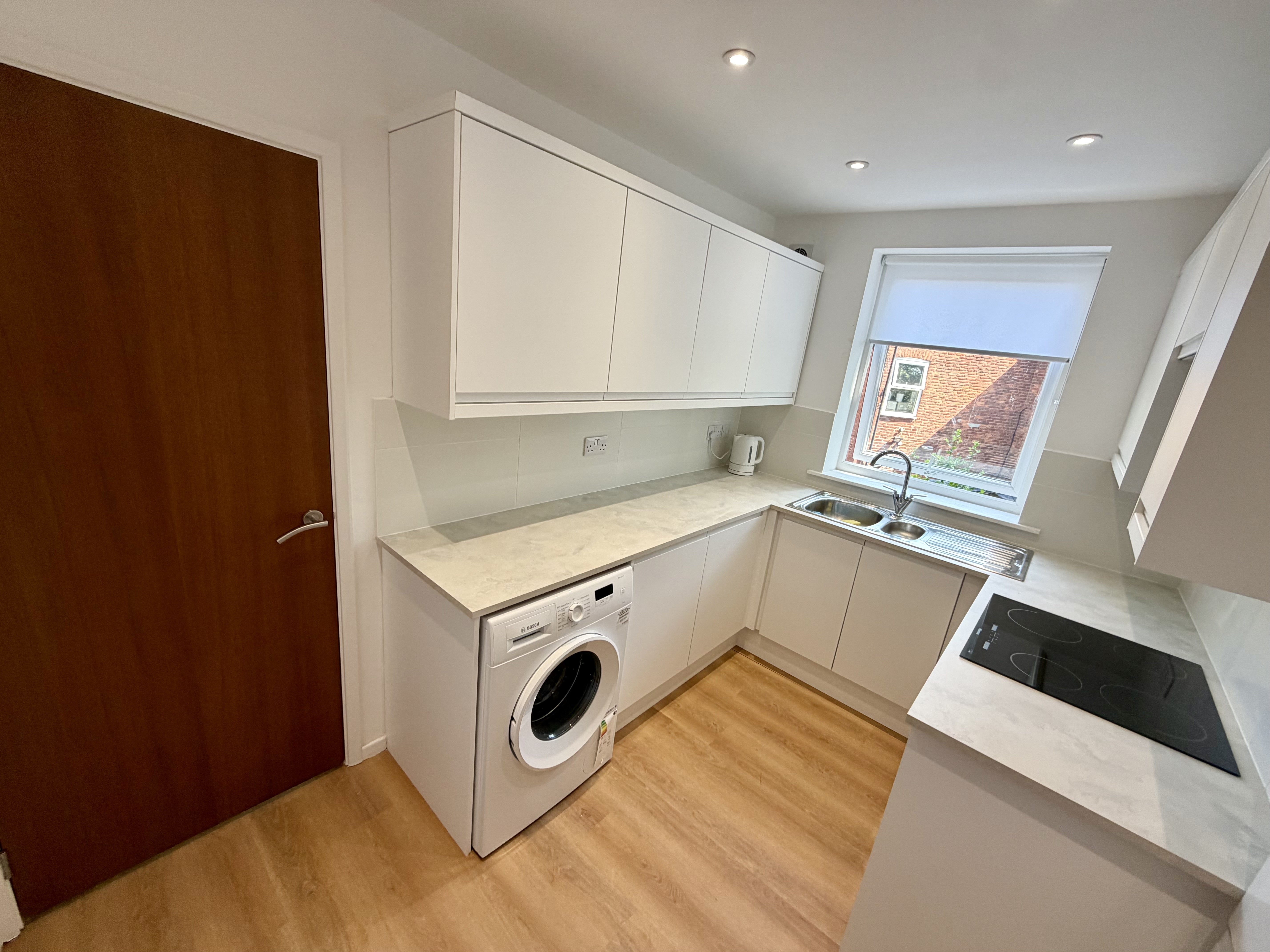 Flat Heaton Road in Manchester