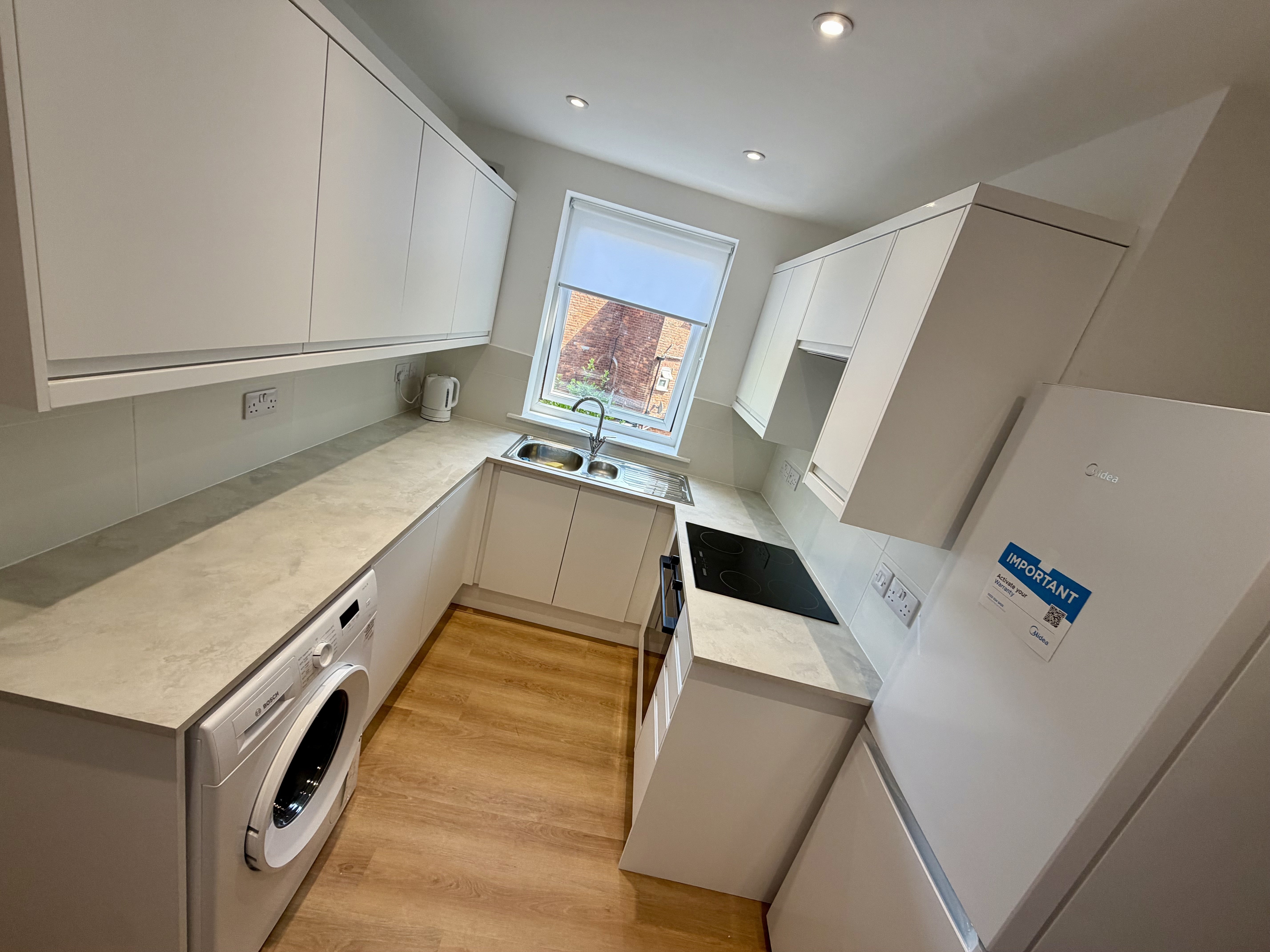 Flat Heaton Road in Manchester