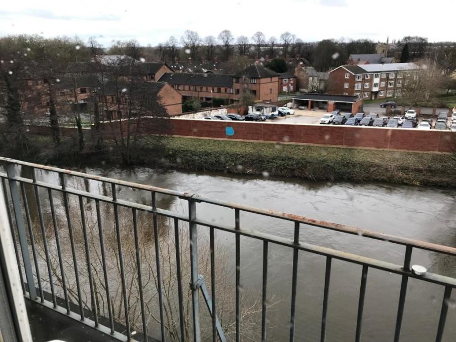 Flat Riverside Path in Derby