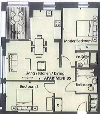 Flat Heygate Street in Greater London