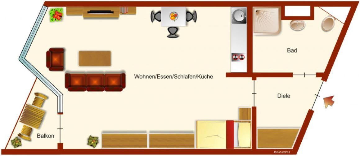 Wohnung Zähringerstraße in Karlsruhe