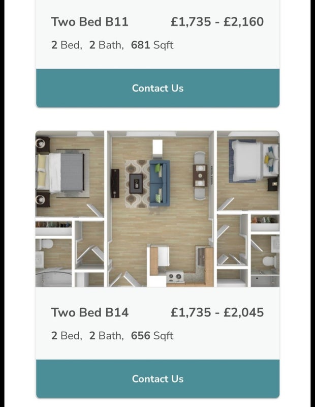 Room Dingwall Road in Greater London