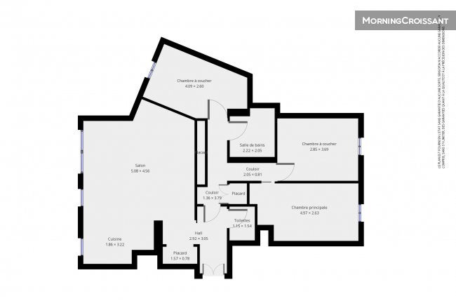 Appartement Rue Émile Zola à Asnières-sur-Seine