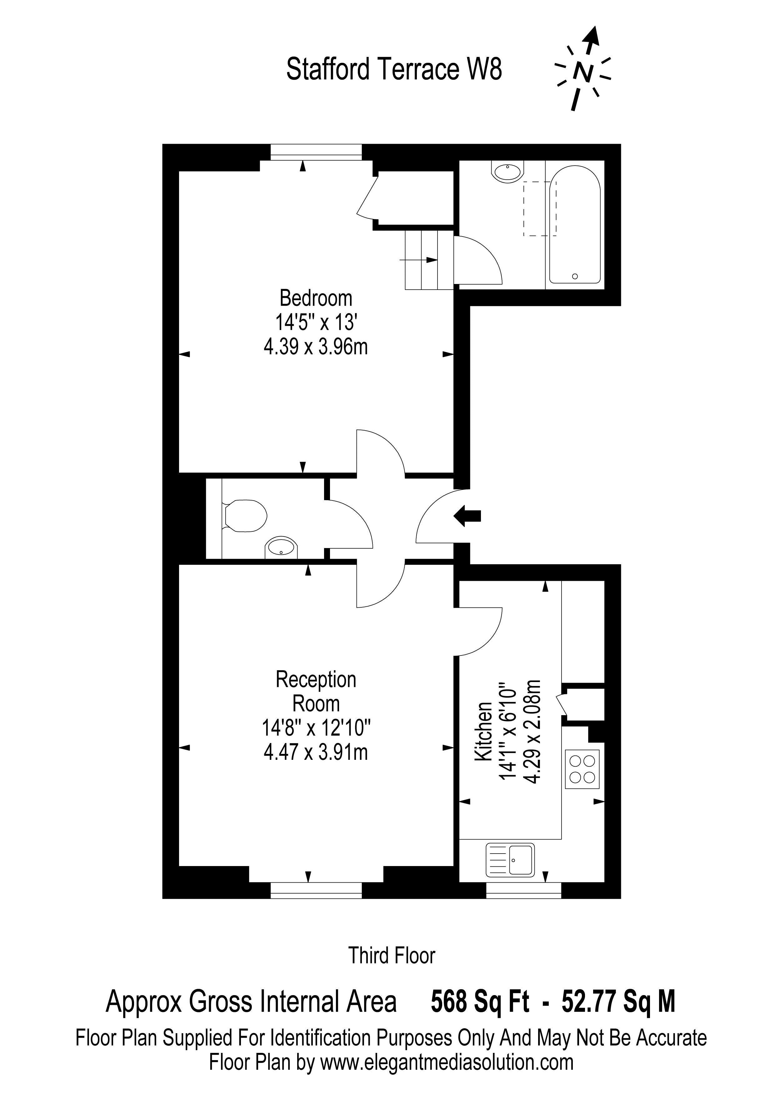 Flat Stafford Terrace in Greater London