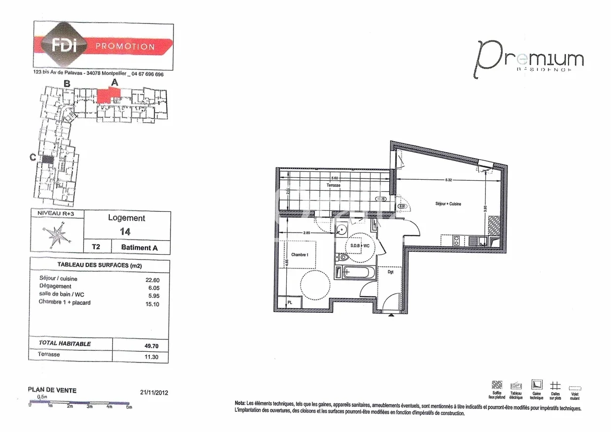 Appartement Rue de Bugarel à Montpellier