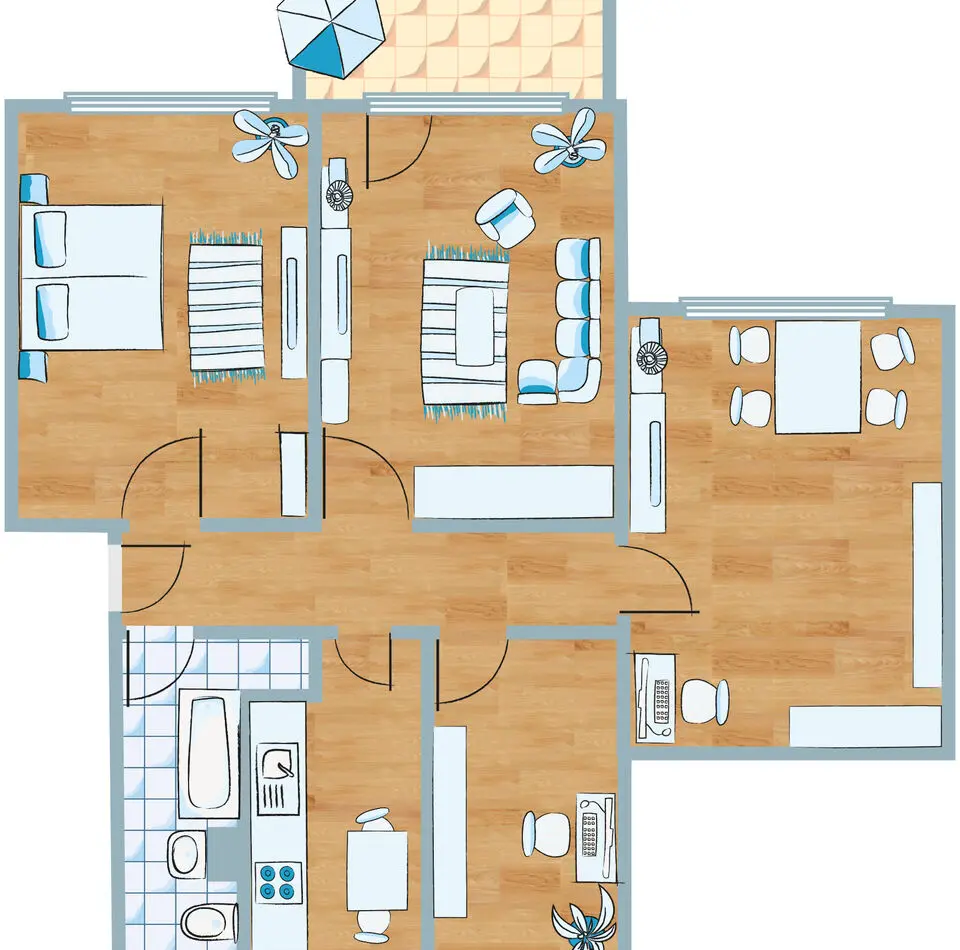 Wohnung Wiener Straße in Brandenburg an der Havel