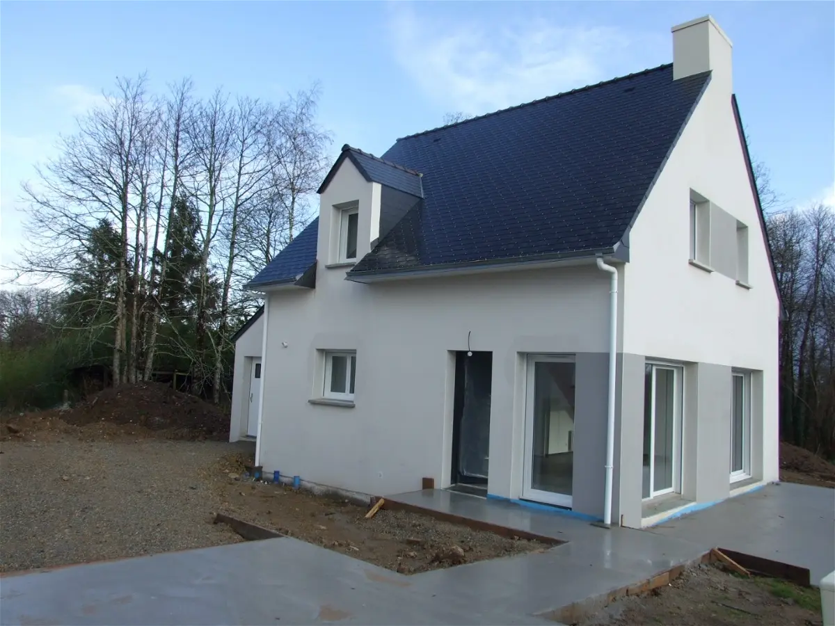 Maison Square de Kergornic à Brech