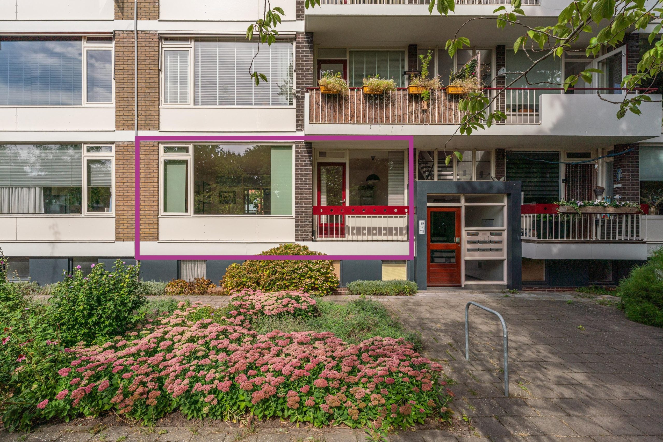 Appartement Ridderspoorlaan 97 in Oegstgeest
