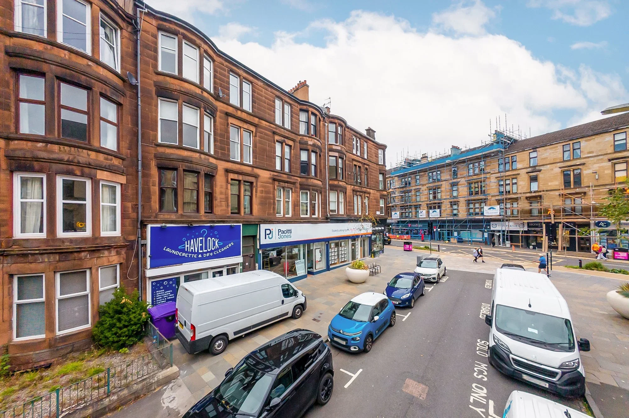 Flat Havelock Street in Glasgow