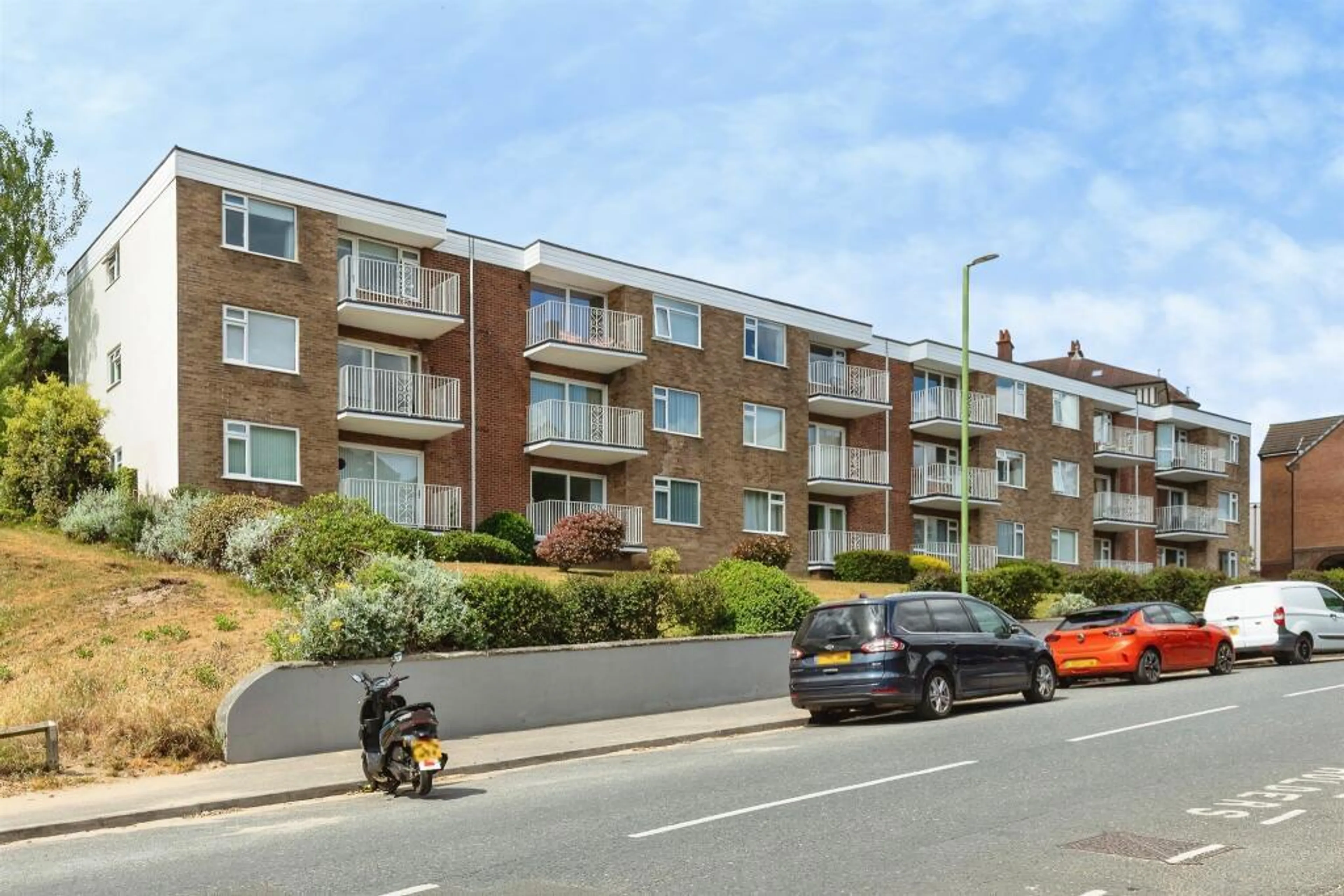 Flat Sea Road in Bournemouth