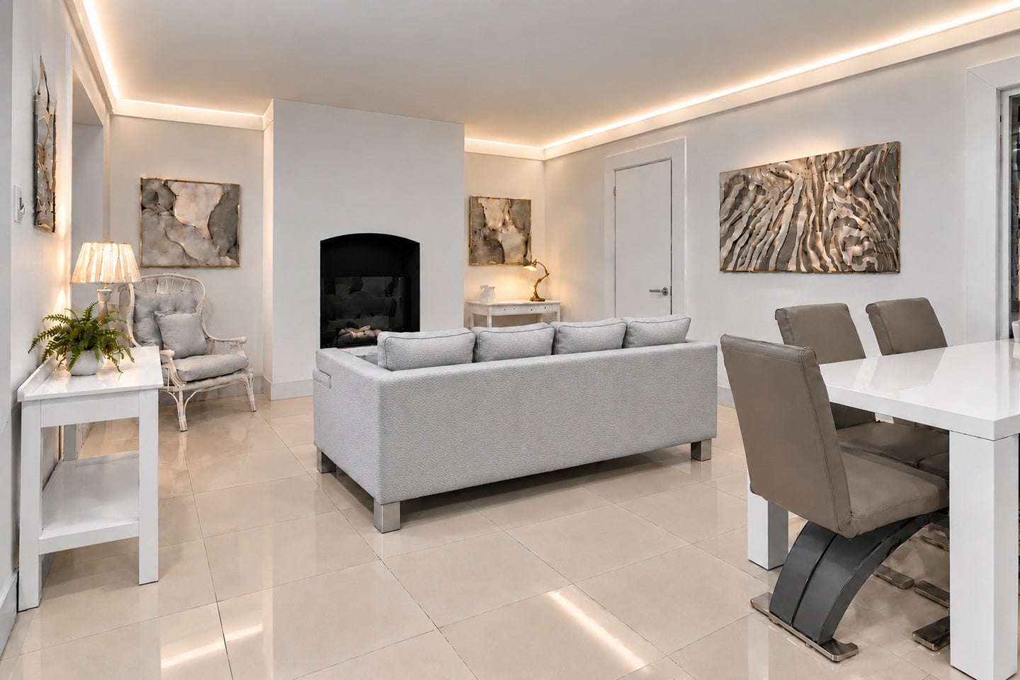 Flat Lillie Road in Greater London