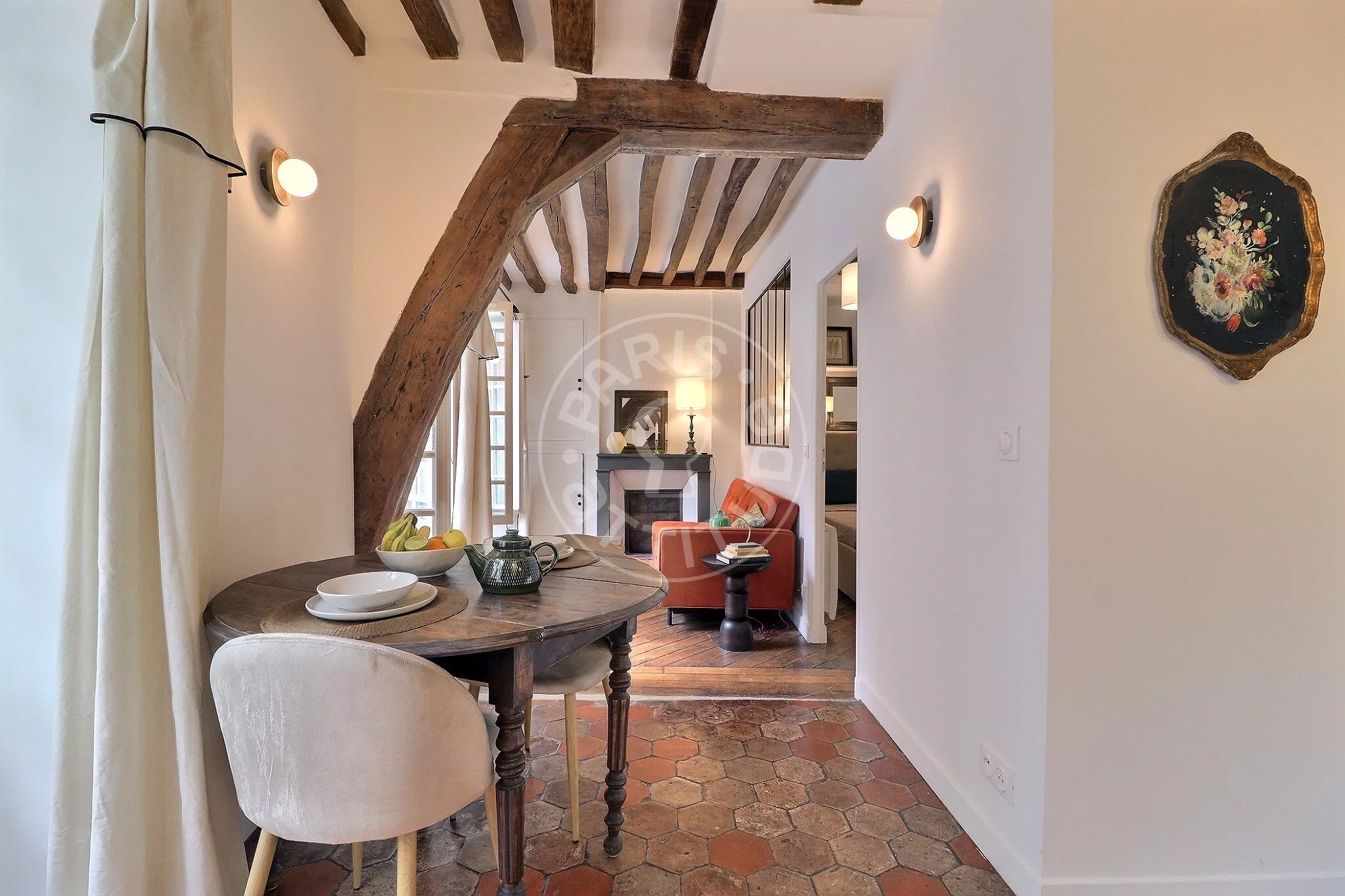 Appartement Rue des Francs Bourgeois à Paris