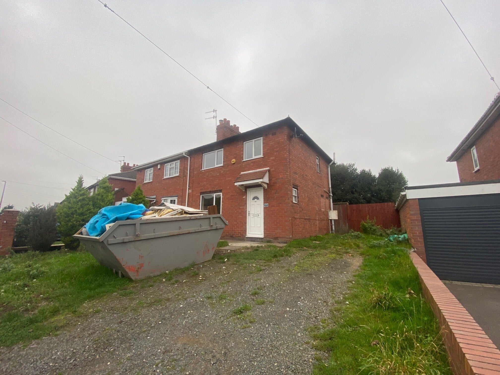 House Grove Road in Dudley