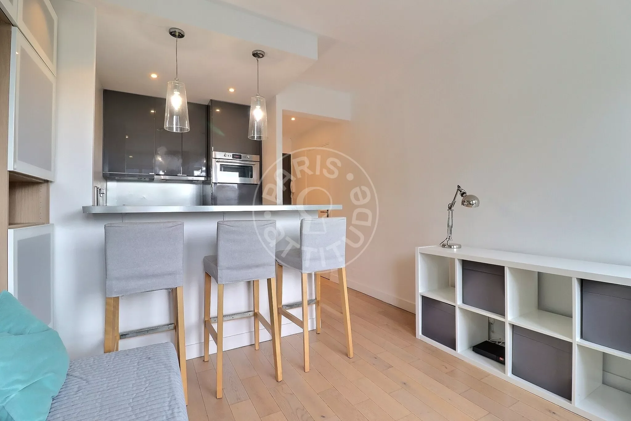 Flat Rue Gustave Nadaud in Paris
