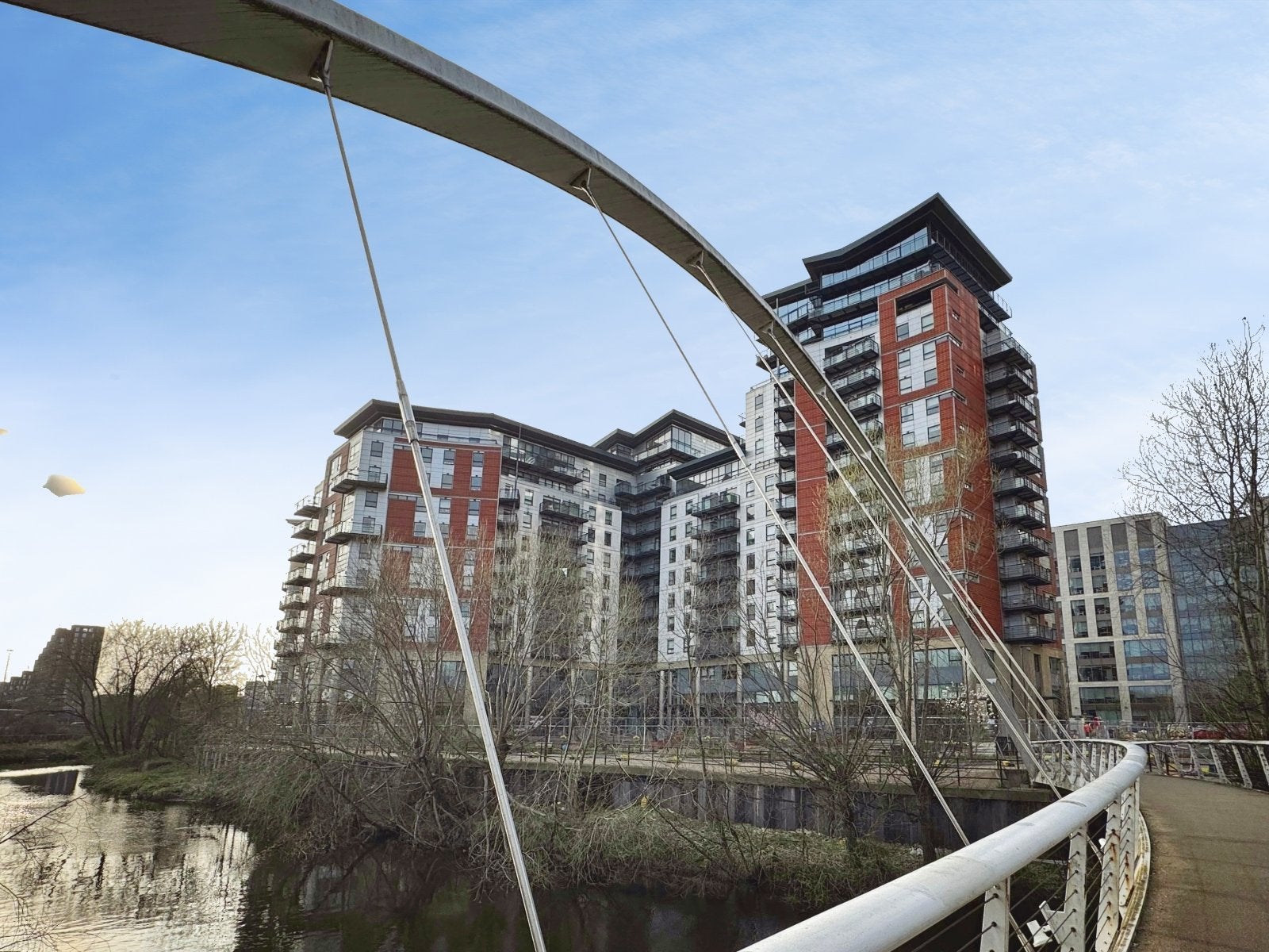 Flat Whitehall Riverside in Leeds