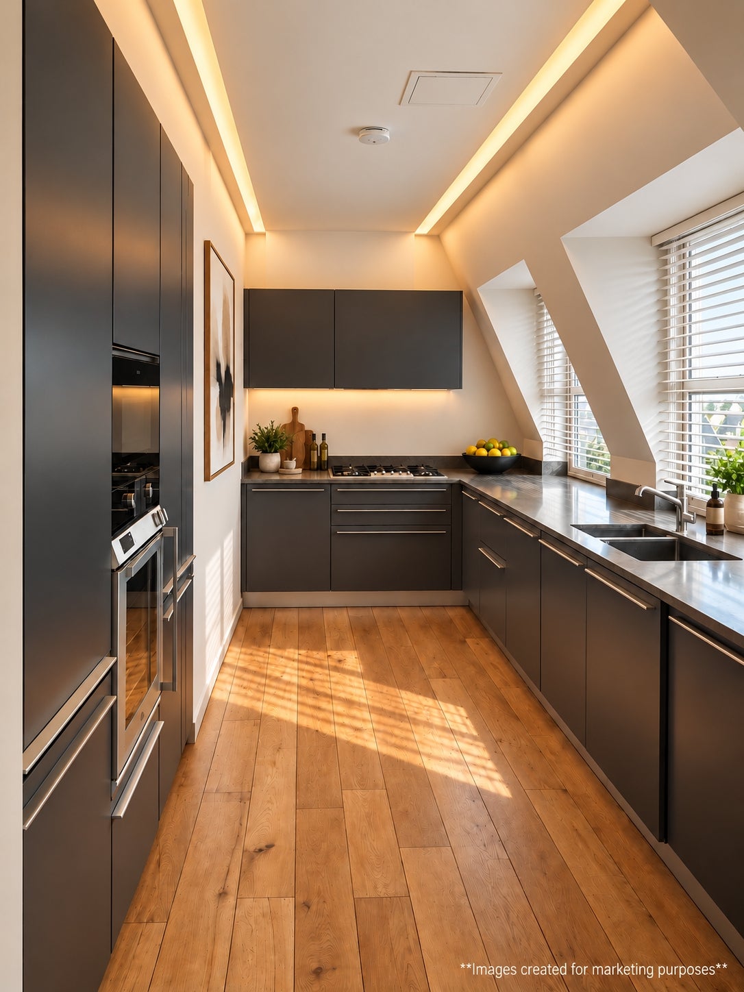 Flat Boydell Court in London