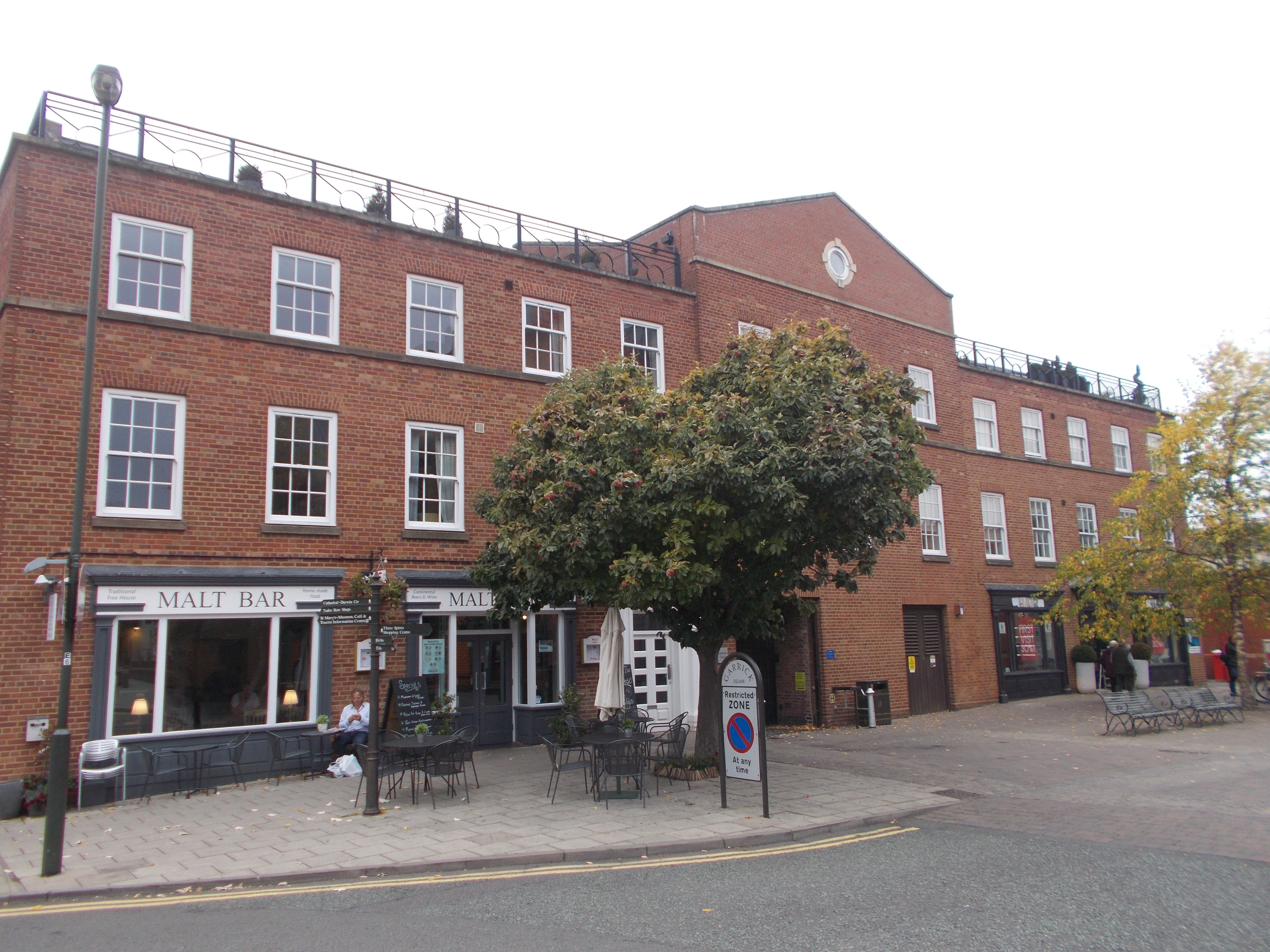 Flat Tudor Row in Lichfield