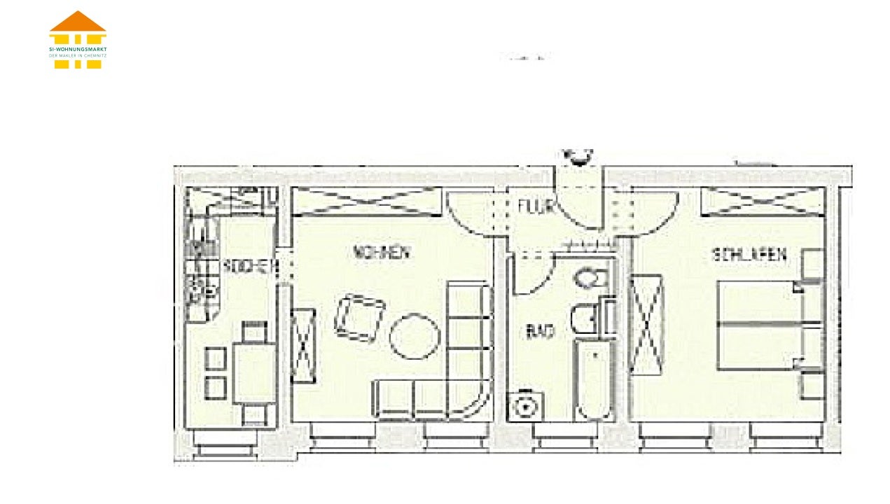 Wohnung Uhlandstraße in Chemnitz