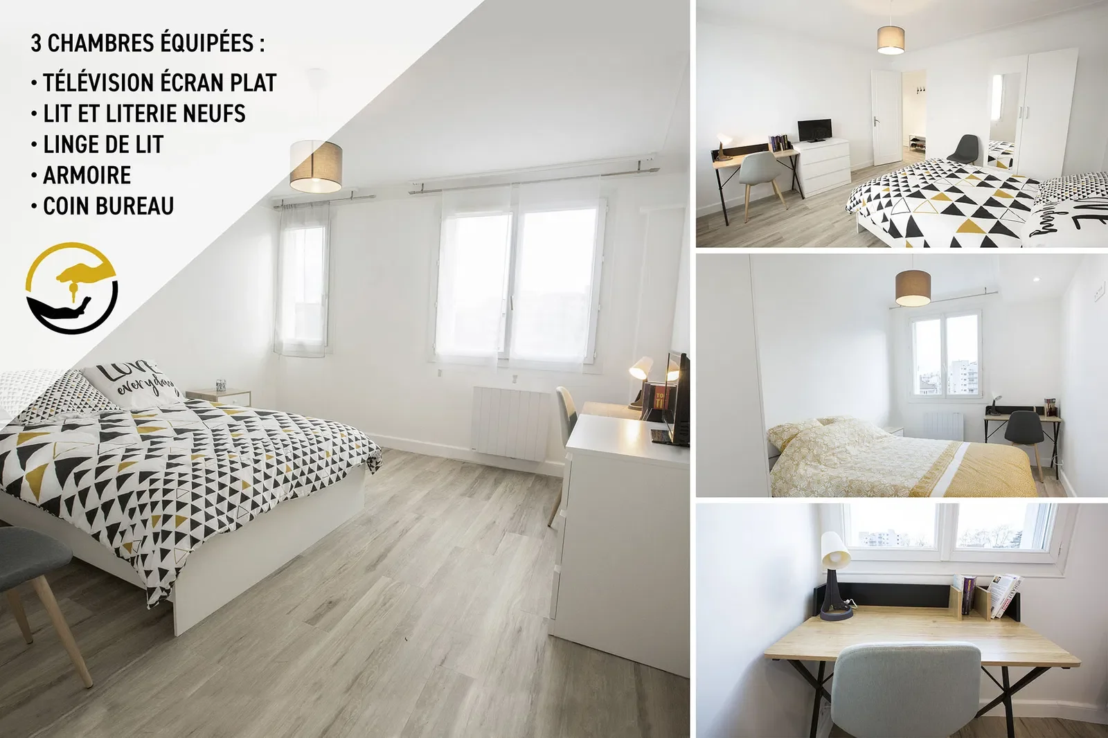 Room Rue Sejourné in Melun