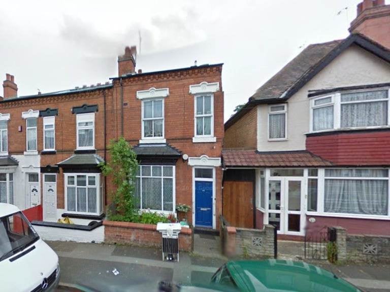 House Clarence Road in Birmingham