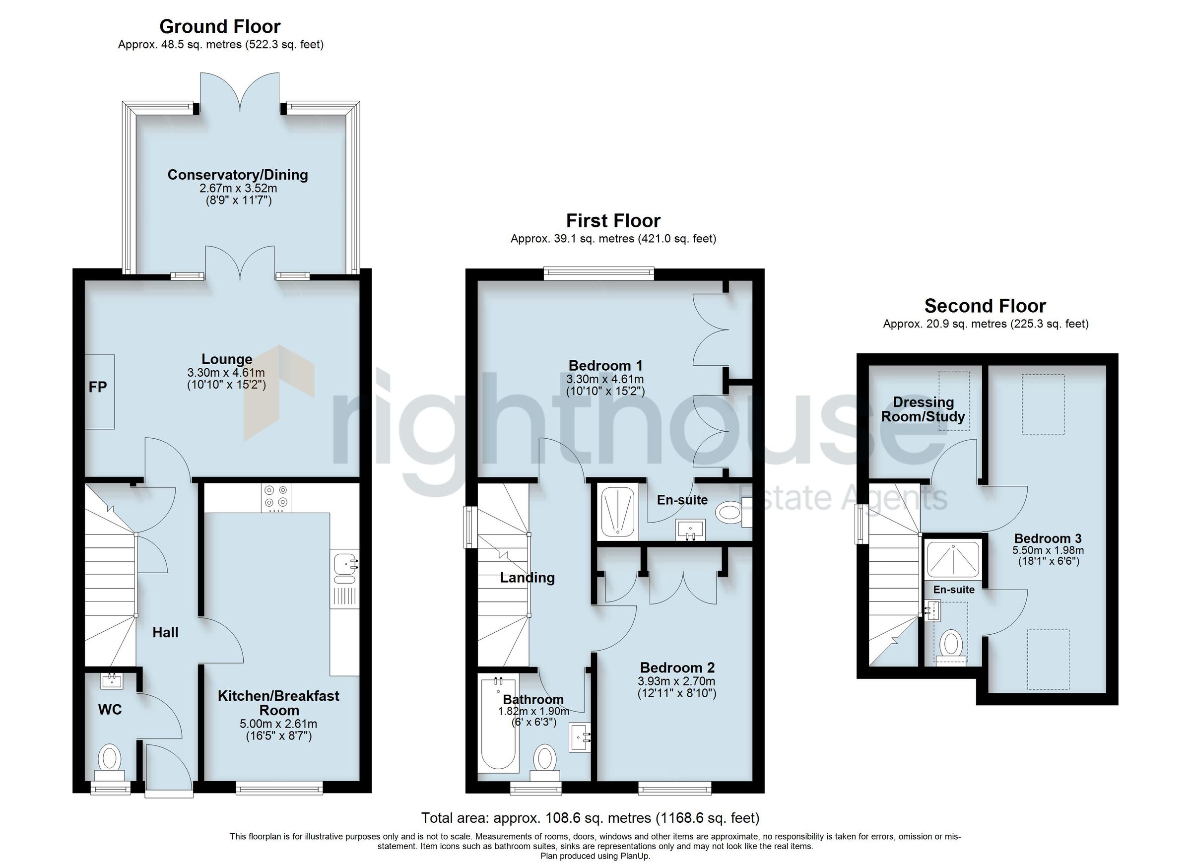 Flat Henhurst Hill in East Staffordshire
