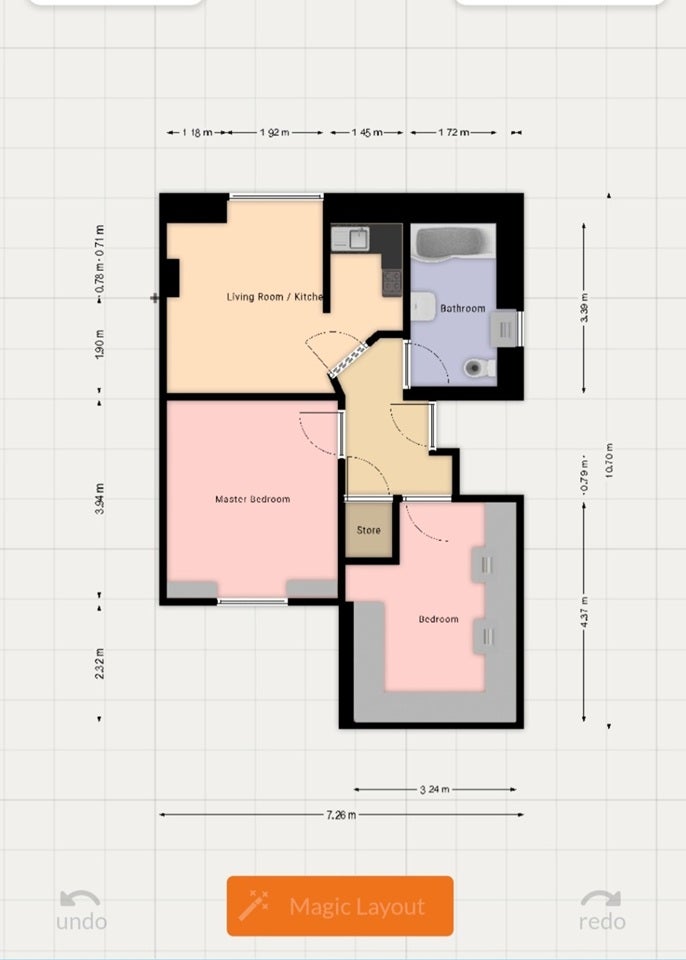 Flat Lydford Road in Greater London