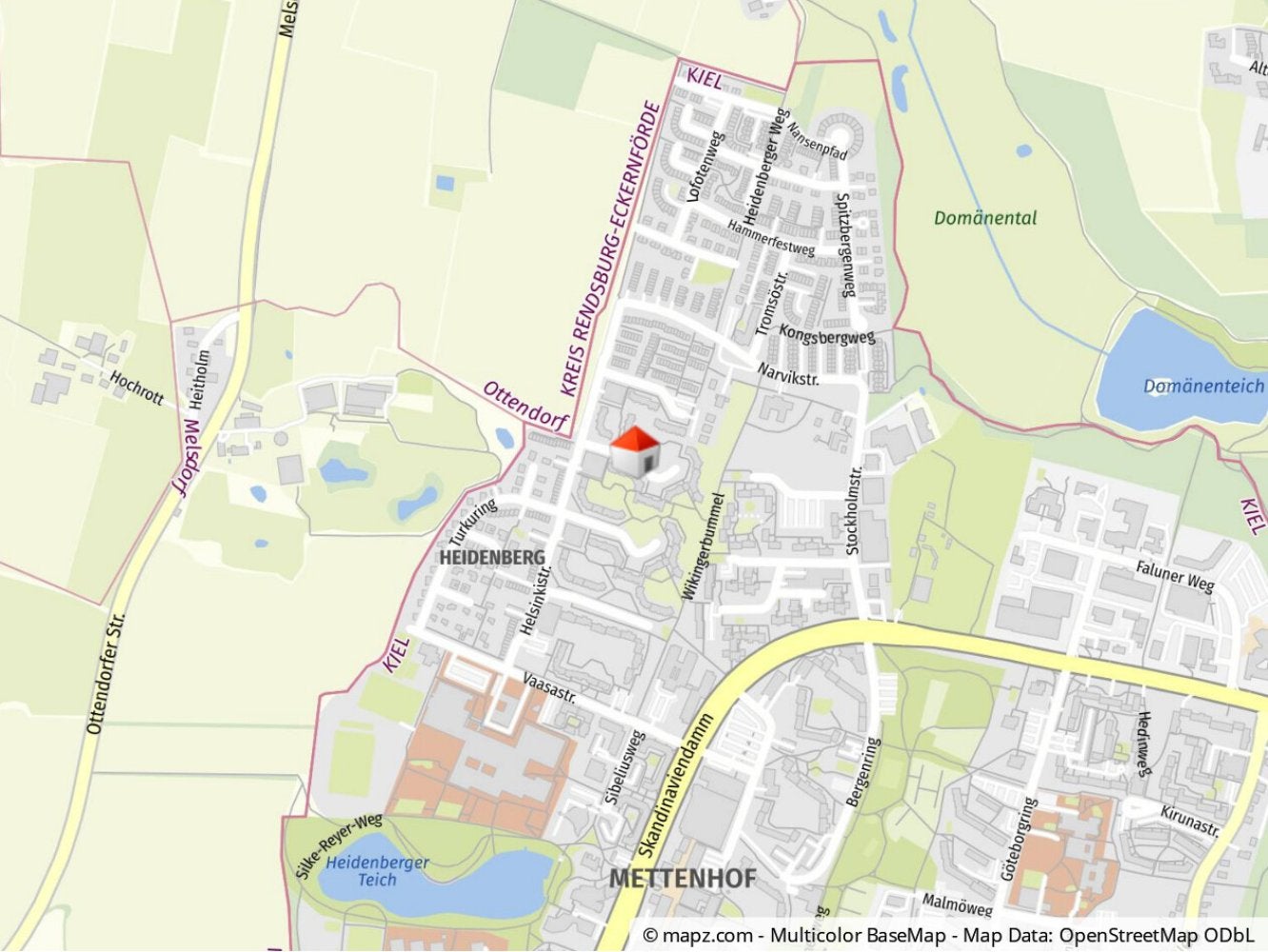 Wohnung Helsinkistraße in Kiel
