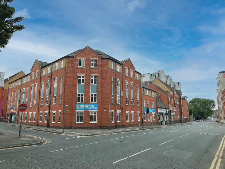 Flat York Road in Leicester