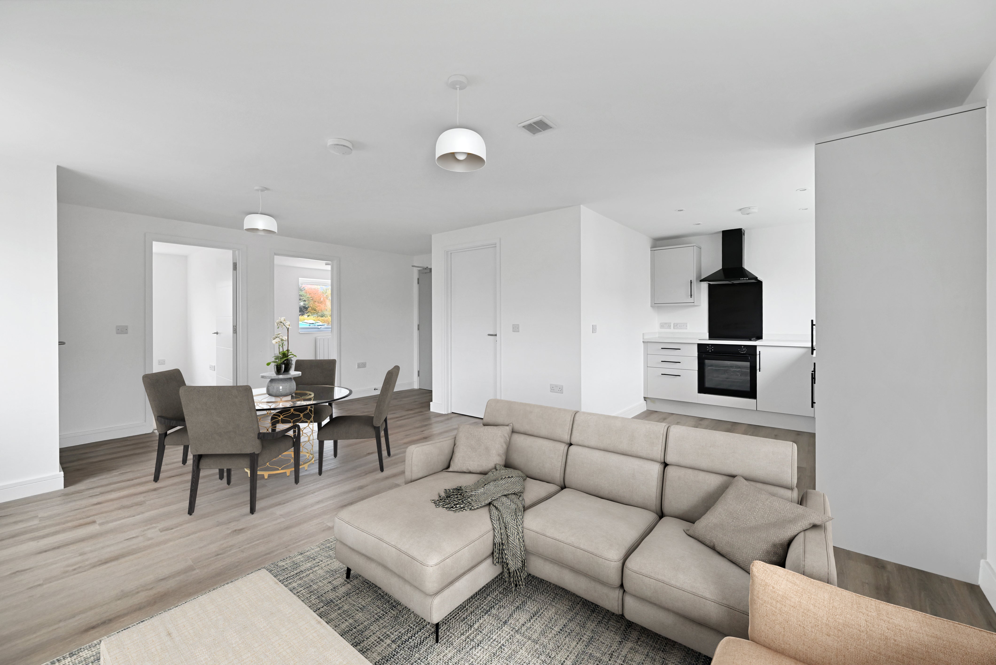 Flat Flamborough Close in Peterborough