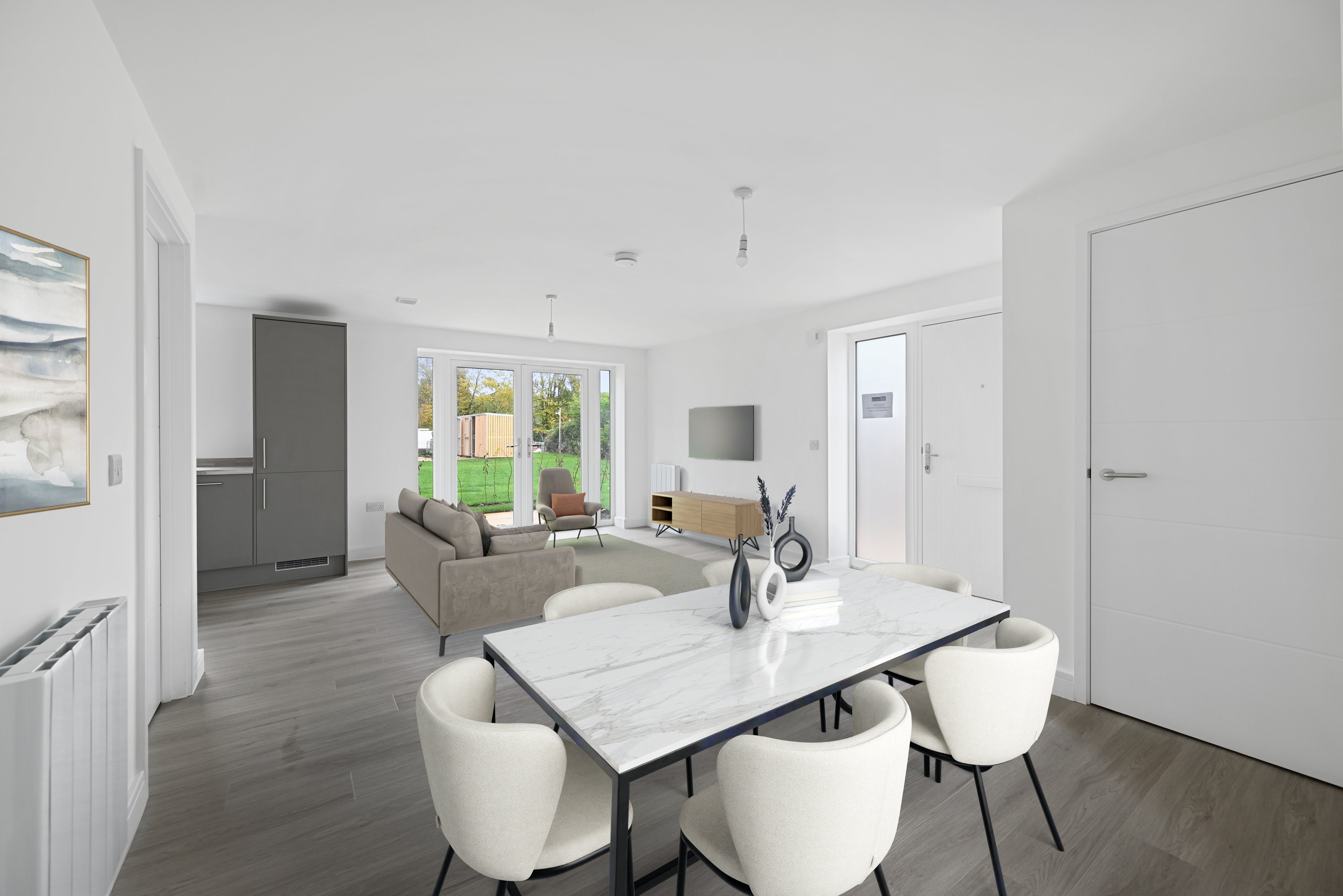 Flat Flamborough Close in Peterborough