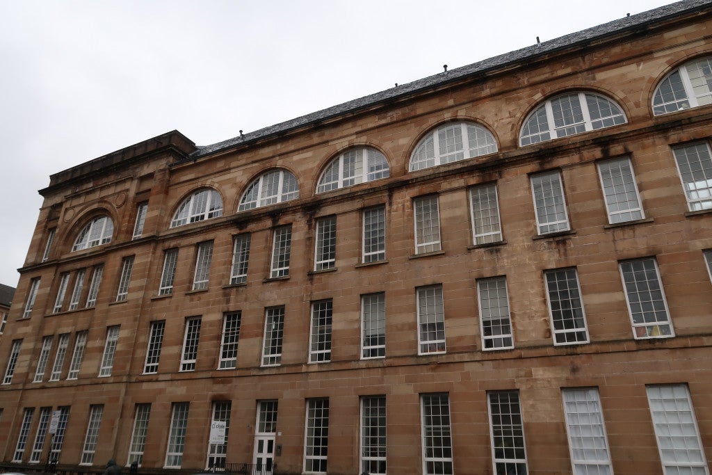 Flat Kent Road in Glasgow