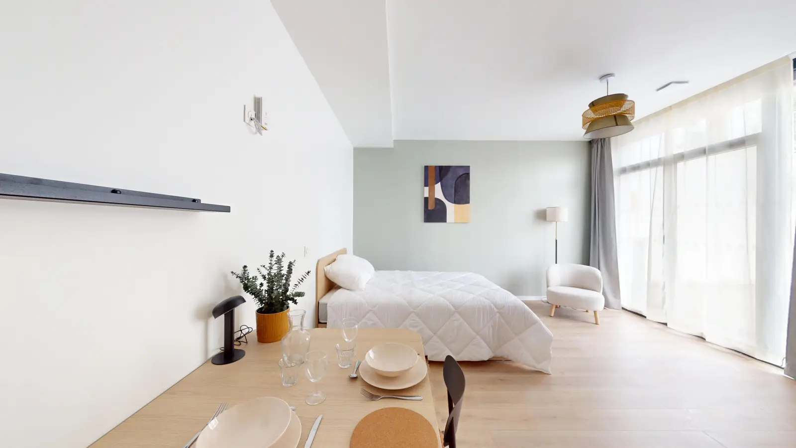 Chambre Rue Pierre Curie à Asnières-sur-Seine