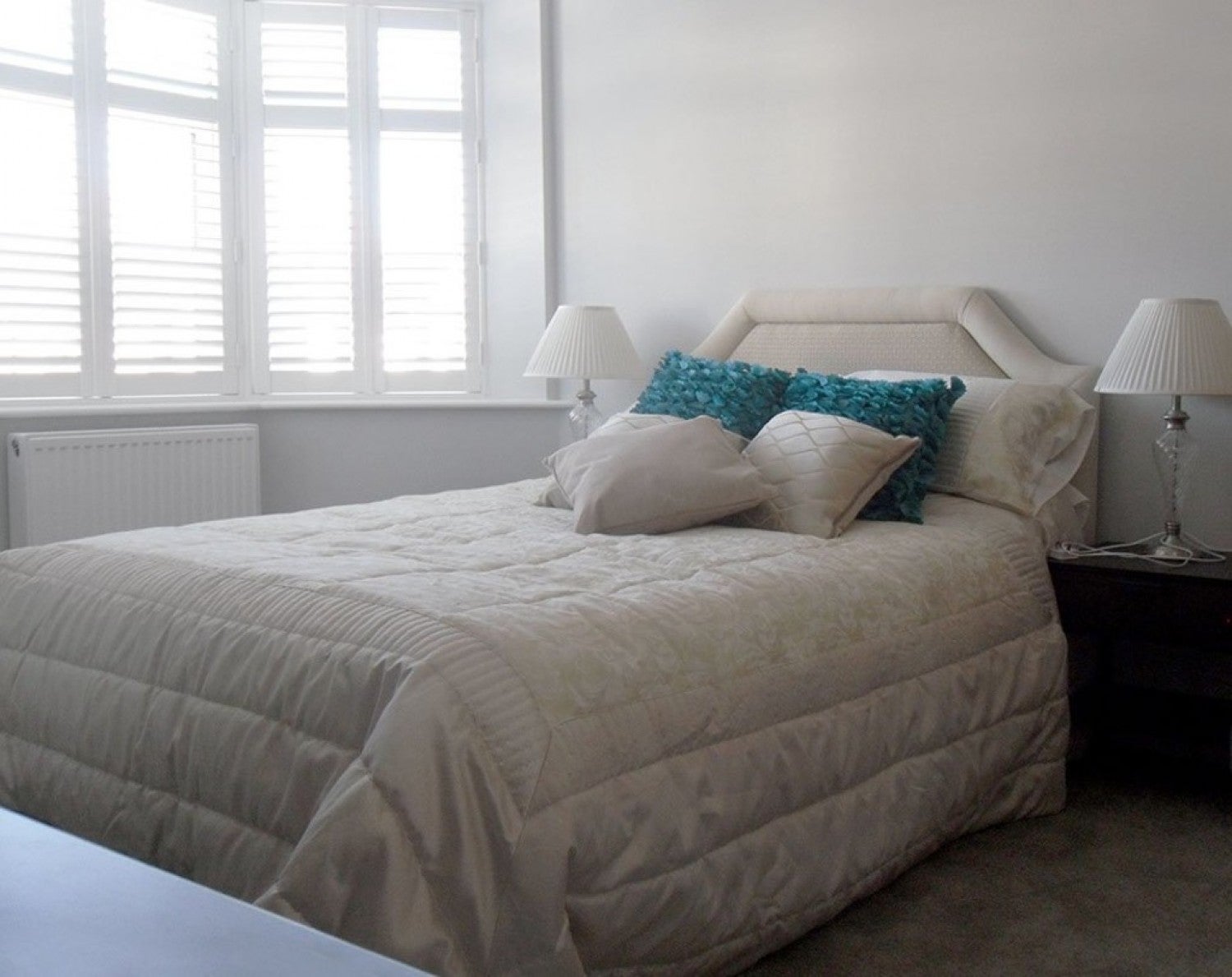 Flat Parkstone Road cycle path in Poole