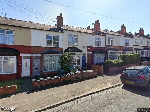 House Pargeter Road in Sandwell