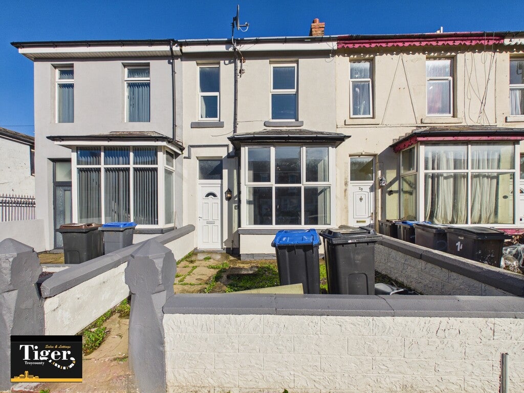 House Victory Road in Blackpool