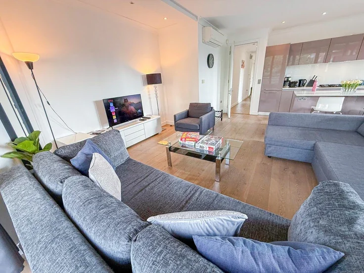 Flat Mulvaney Way in Greater London