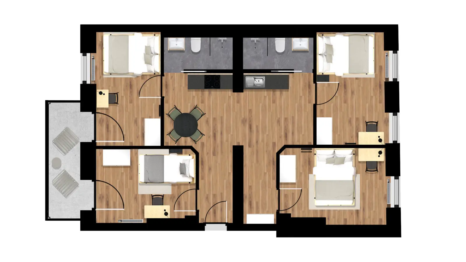 Wohnung Sickingenstraße in Berlin