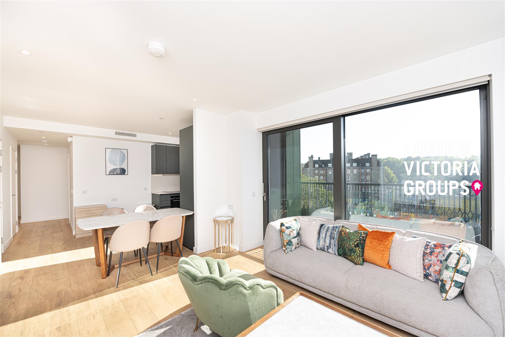 Flat Ebury Bridge Road in City of Westminster