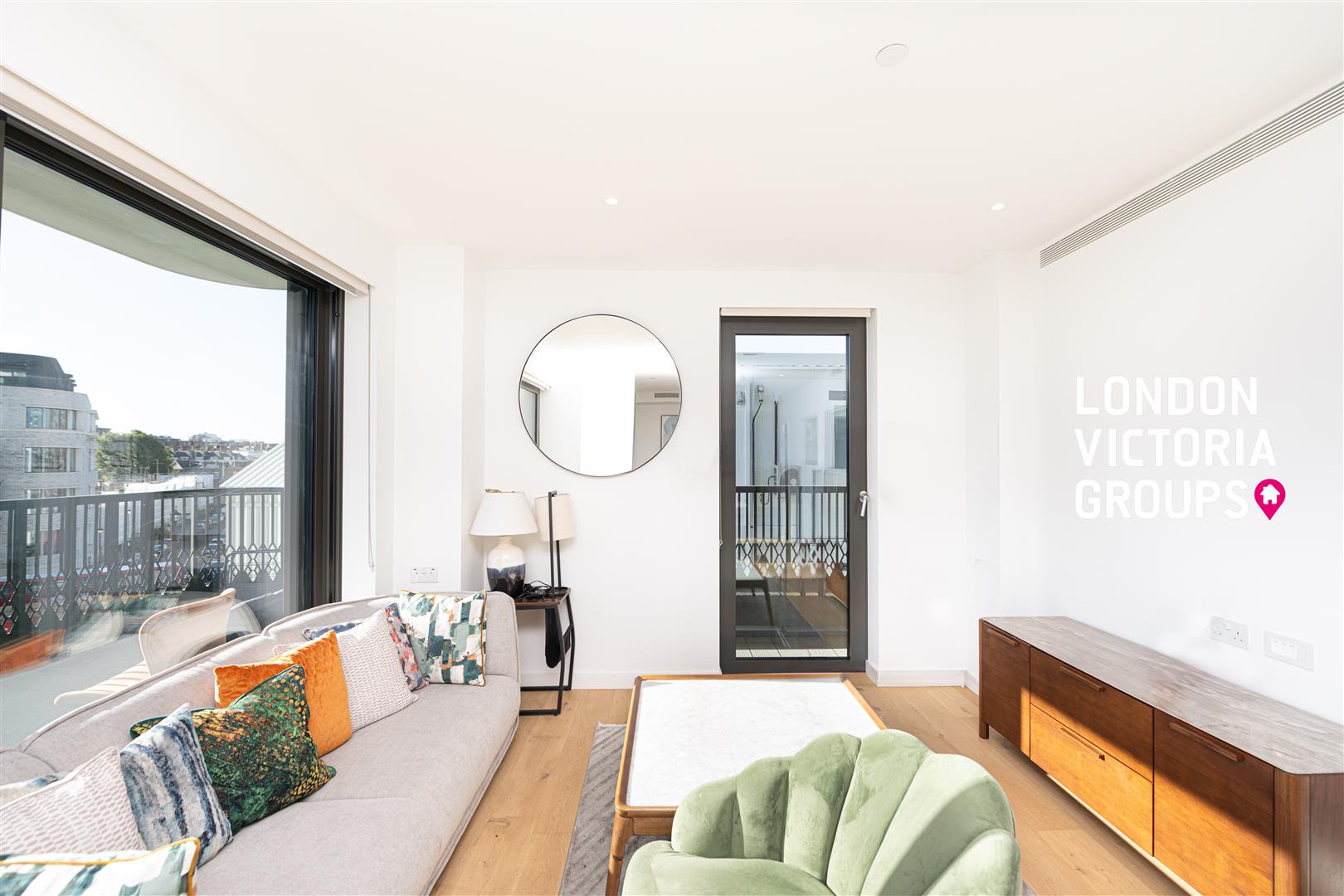 Flat Ebury Bridge Road in City of Westminster