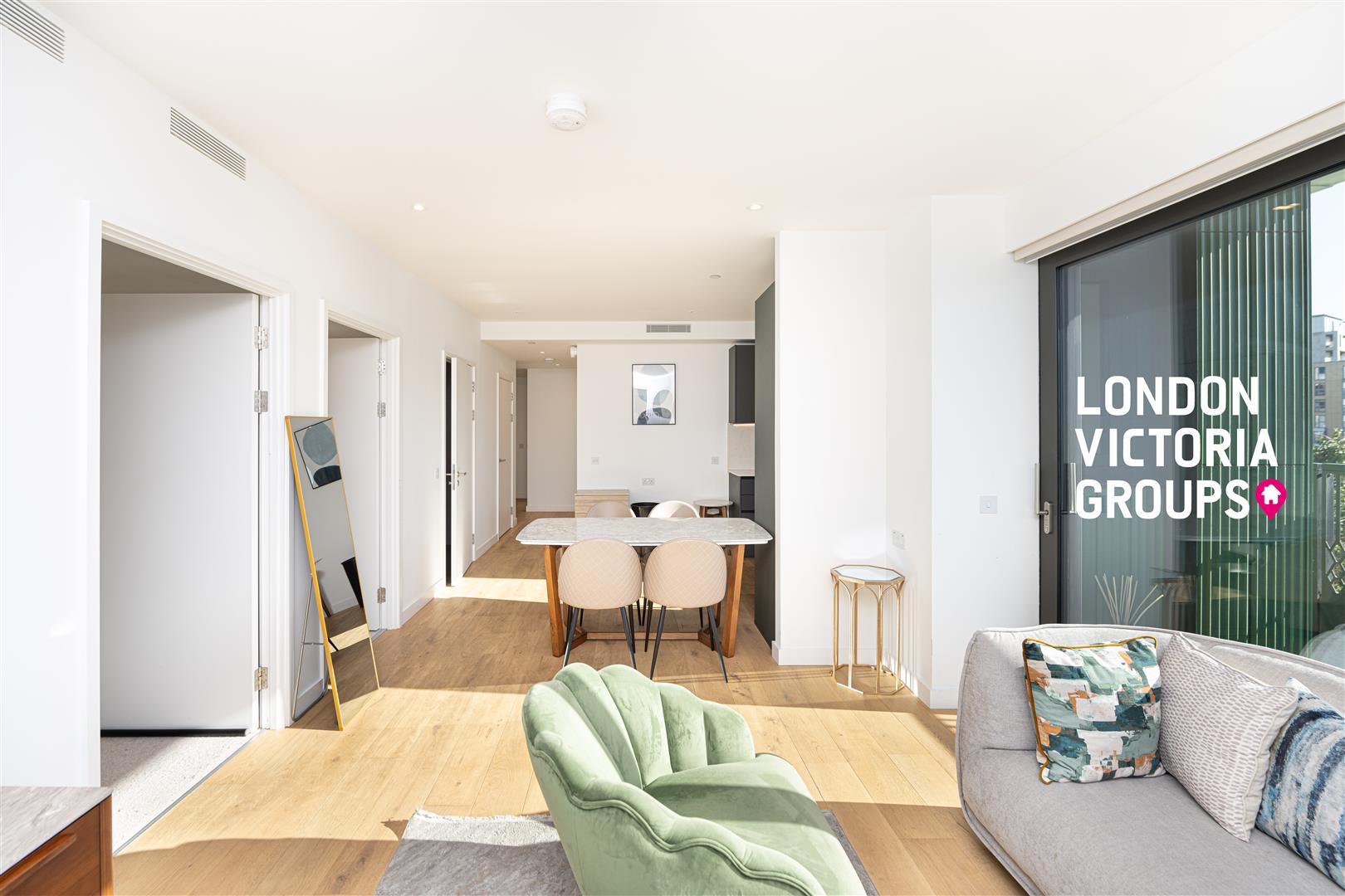 Flat Ebury Bridge Road in City of Westminster