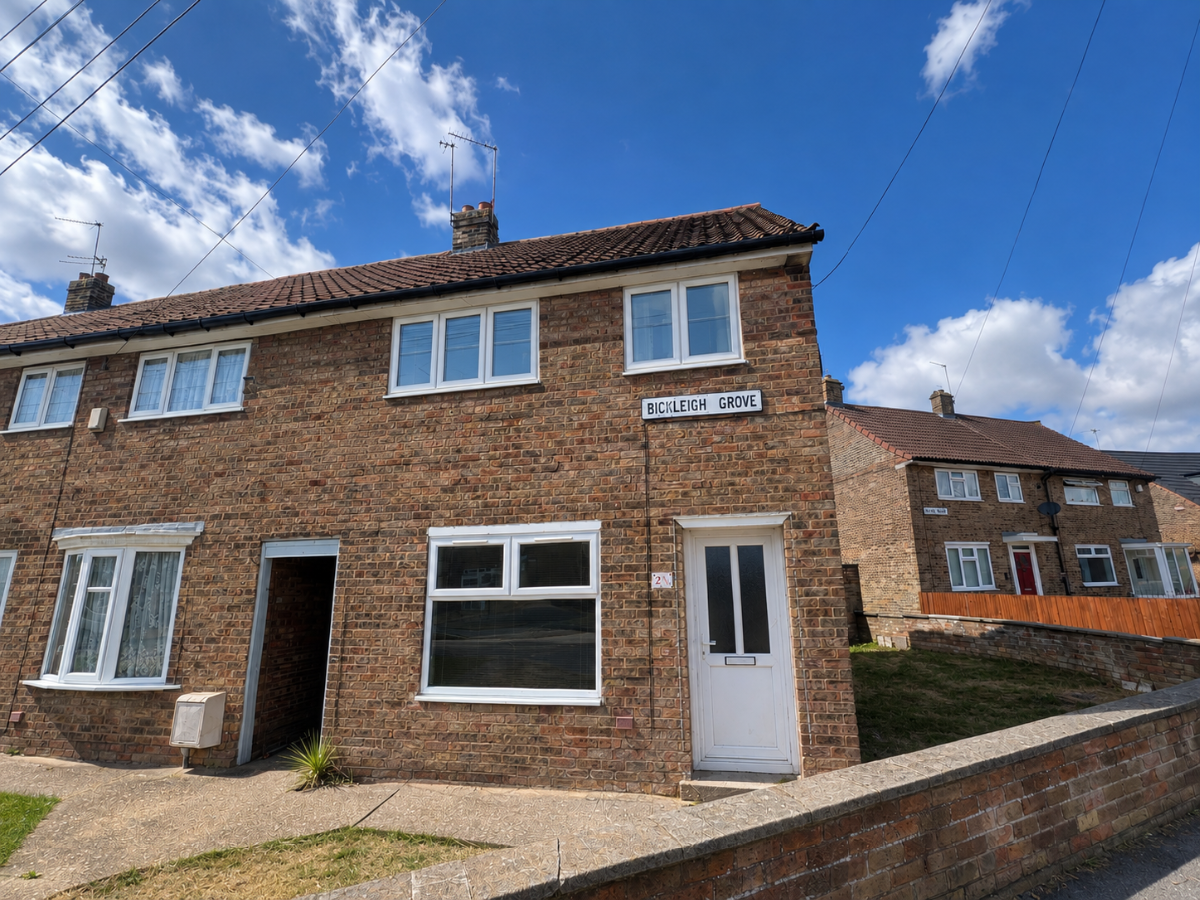House Bickleigh Grove in Hull