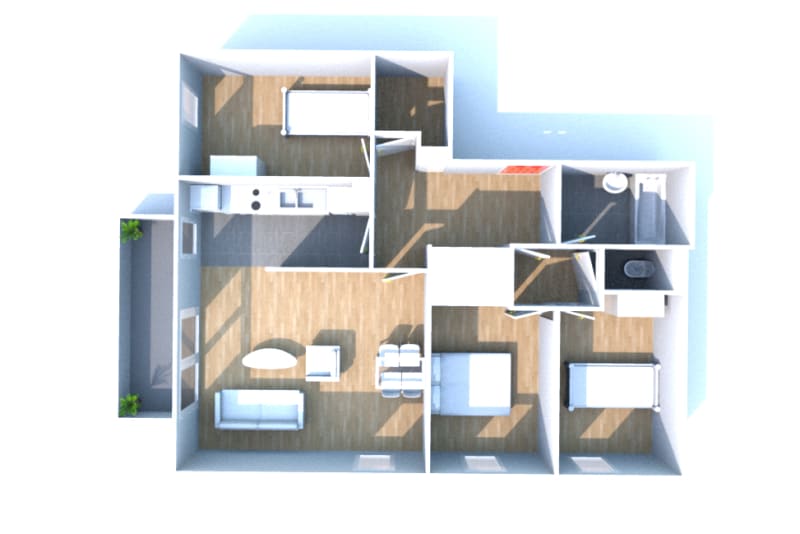 Appartement Allée des Fleurs de Lin à Seltot