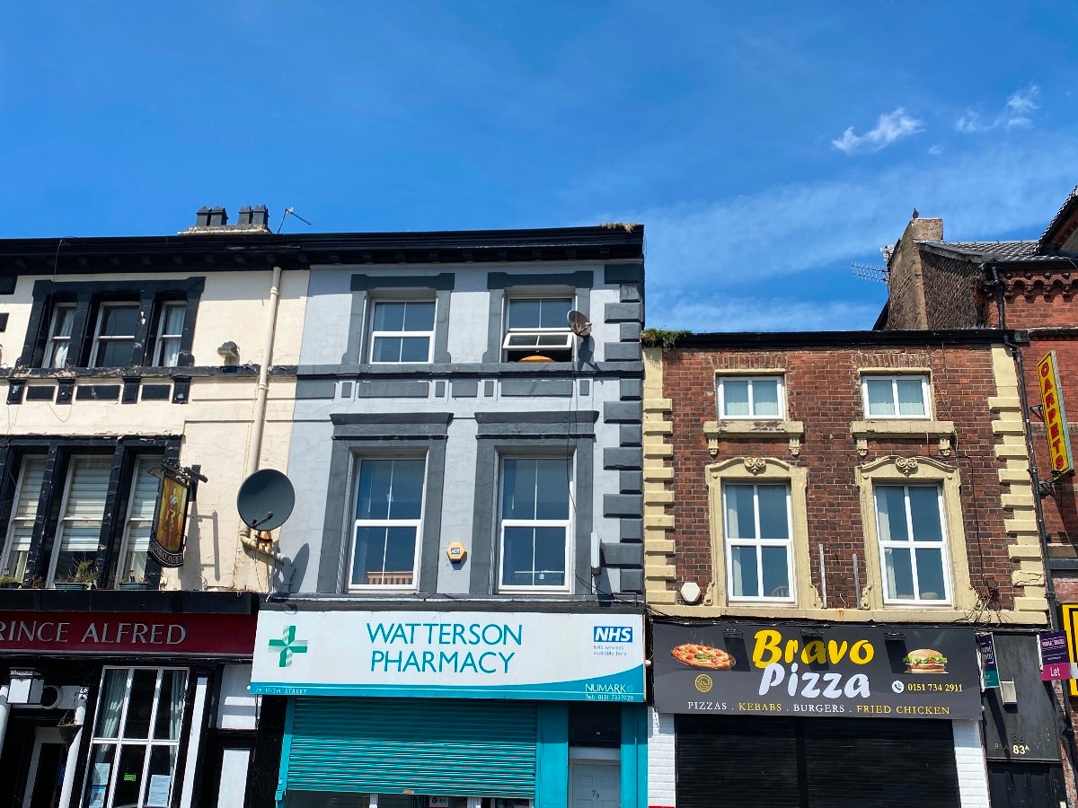 Flat High Street in Liverpool
