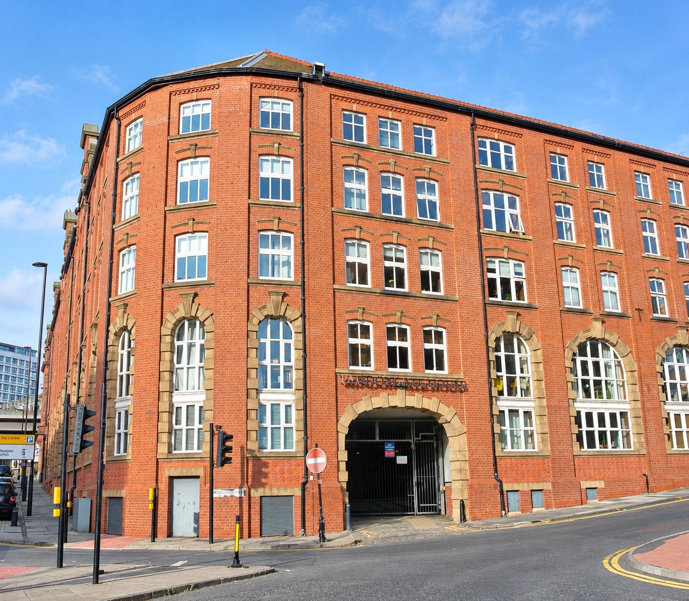 Flat City Road in Newcastle upon Tyne
