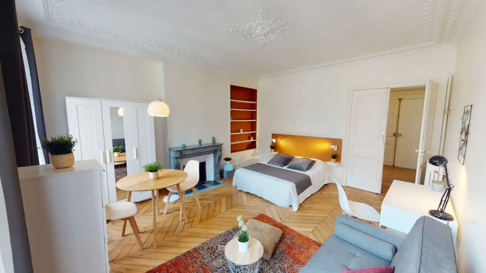 Chambre Rue Las Cases à Paris
