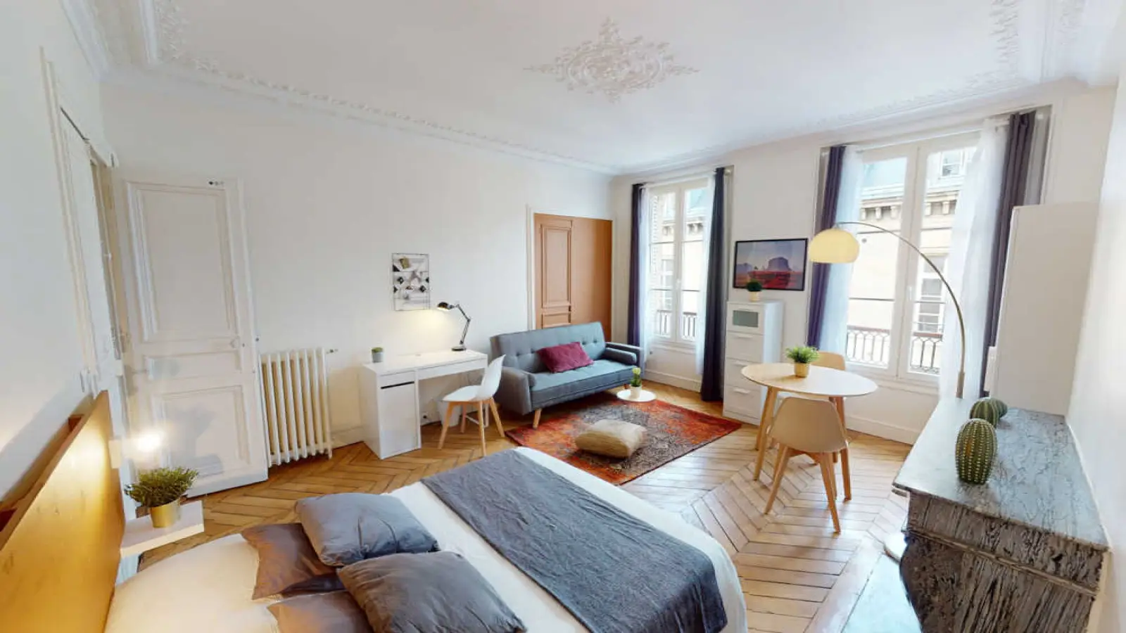 Chambre Rue Las Cases à Paris